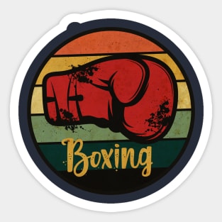 Boxing Fighter Session Sticker